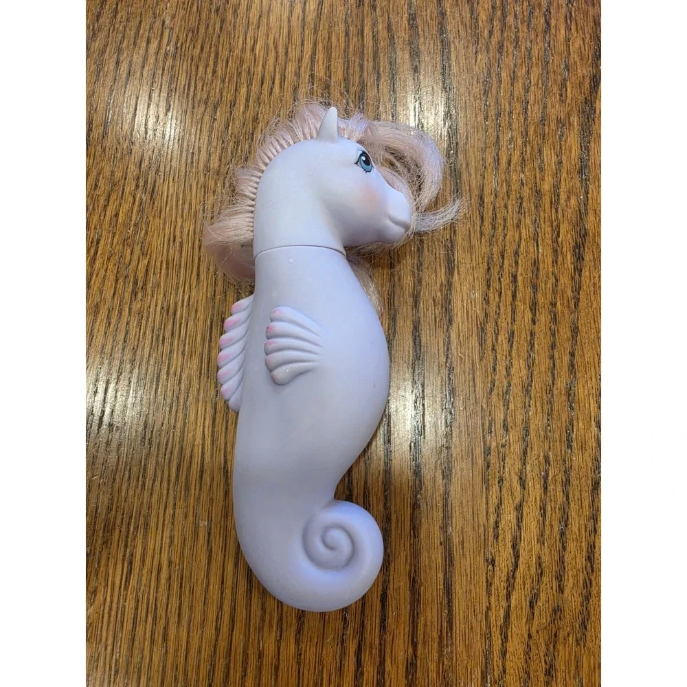 VTG 1984 Seahorse My Little Pony G1 Sea Pony Sealight Purple & Pink Hasbro